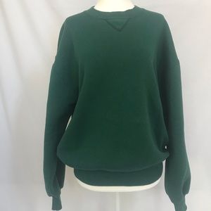 Russell brand green sweatshirt